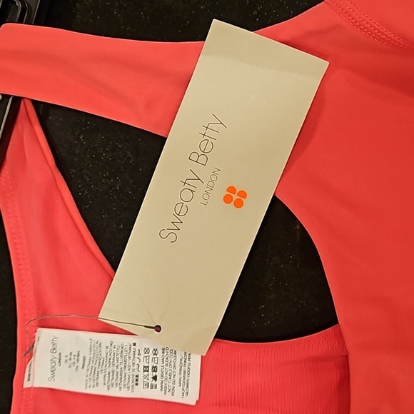 💕SWEATY BETTY💕 Power Workout Dress ~ Dahlia Pink UK Small = US 4-6 NWT - Picture 12 of 15